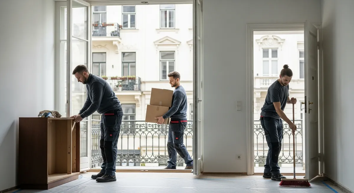 Entrümpelung-Verlassenschaften AT – Professionelle Entrümpler (Räumung durch Entfernung wertlosen Gutes) in Wien